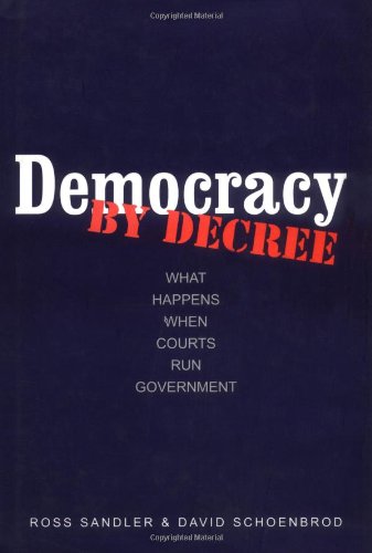Democracy by decree Cover