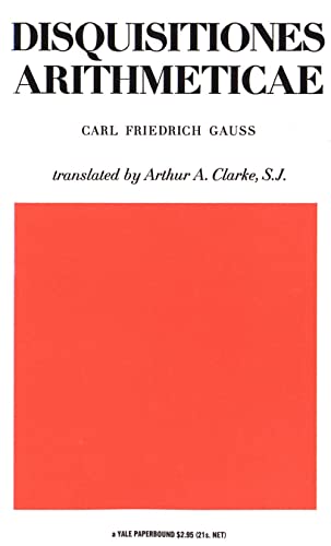 Disquisitiones Arithmeticae Cover