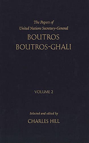 The Papers of United Nations Secretary-General Boutros Boutros-Ghali Cover
