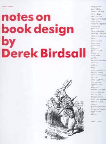 Notes on book design Cover
