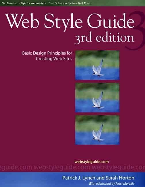 Web Style Guide: Basic Design Principles for Creating Web Sites Cover