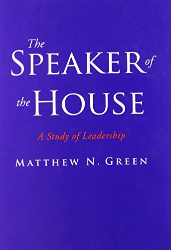 The Speaker of the House: A Study of Leadership Cover