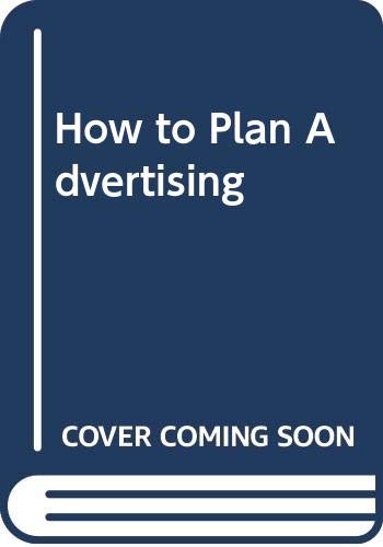 How to Plan Advertising Cover