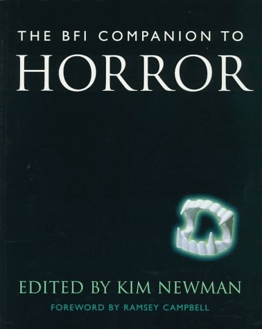 The BFI companion to horror Cover