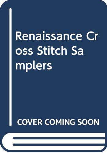 Renaissance cross stitch samplers Cover