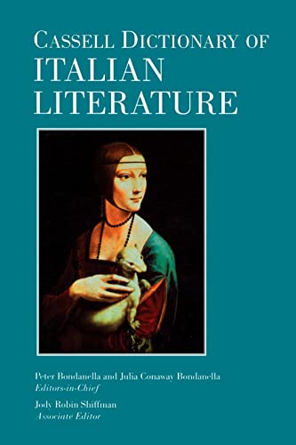 Cassell Dictionary Italian Literature Cover