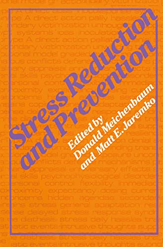 Stress reduction and prevention Cover
