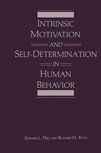 Intrinsic motivation and self-determination in human behavior Cover