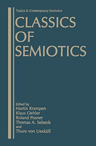 Classics of semiotics Cover