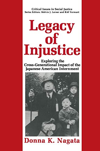 Legacy of injustice Cover