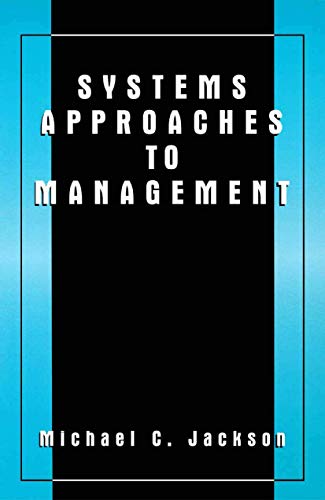 Systems approaches to management Cover