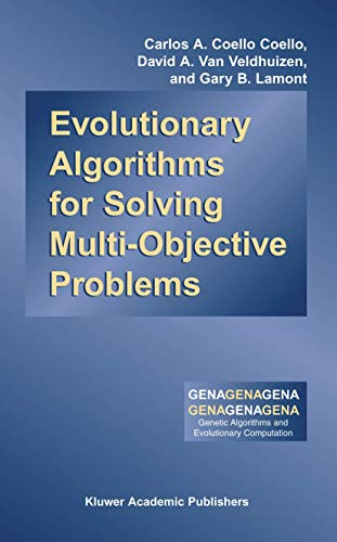 Evolutionary algorithms for solving multi-objective problems Cover