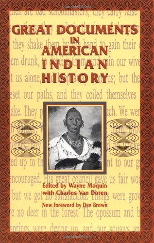 Great documents in American Indian history Cover