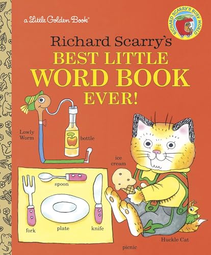 Richard Scarry's best little word book ever!. Cover