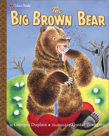 The big brown bear Cover