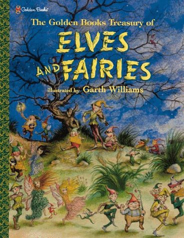 Golden Books Treasury of Elves and Fairies Cover