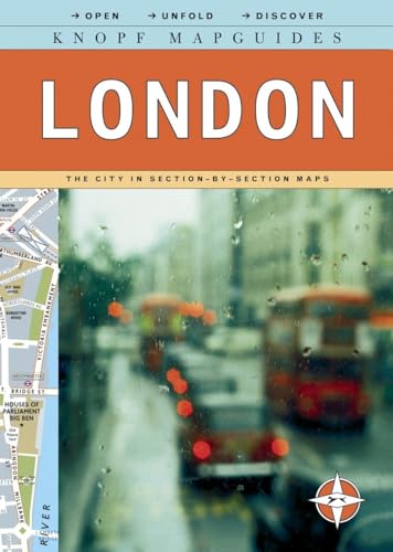Knopf MapGuides: London: The City in Section-by-Section Maps Poster