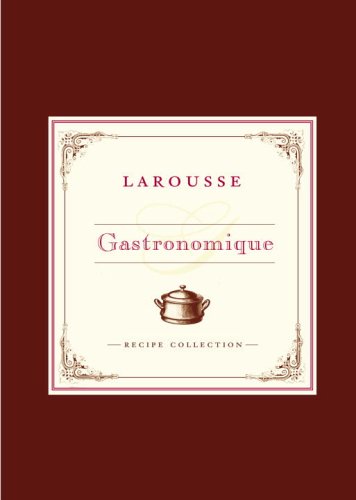 Larousse gastronomique recipe collection. Cover