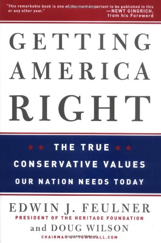 Getting America right Cover