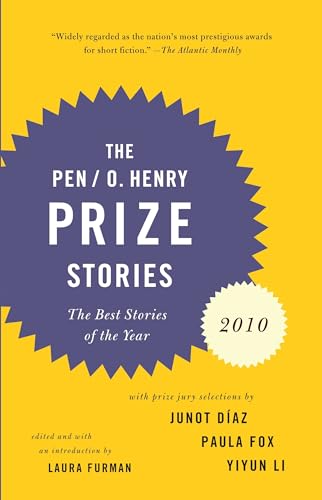 The Pen/O. Henry Prize Stories 2010 Cover