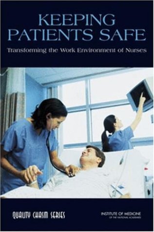 Keeping patients safe Cover