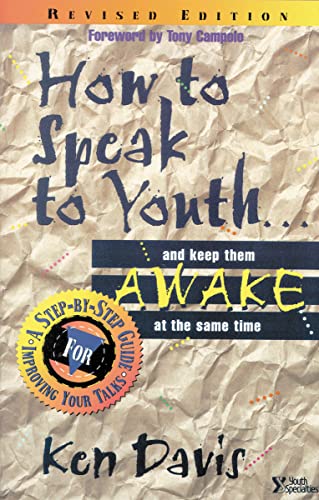 How to speak to youth-- and keep them awake at the same time Cover