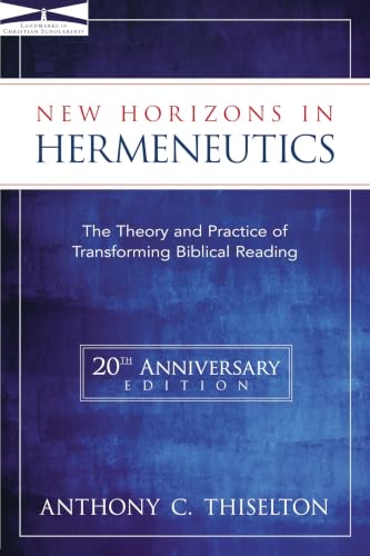 New horizons in hermeneutics Cover