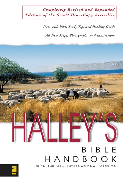 Halley's Bible handbook with the New International Version. Cover