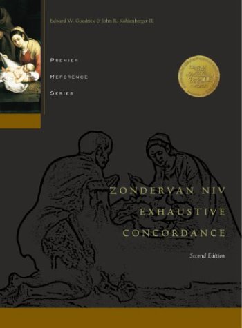 Zondervan NIV exhaustive concordance Cover