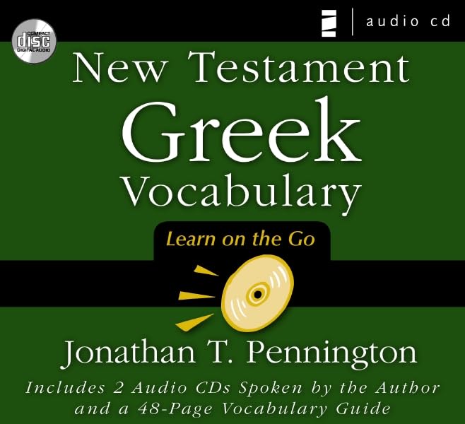 New Testament Greek Vocabulary Cover