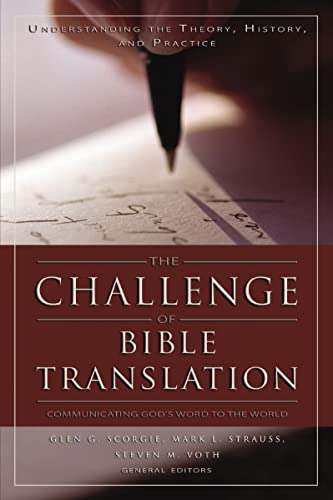 The challenge of Bible translation Cover