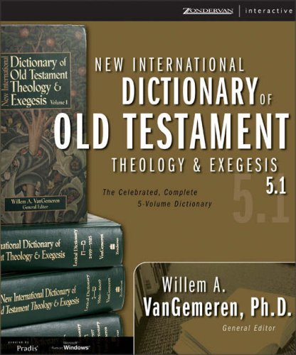 New International Dictionary of Old Testament Theology & Exegesis 5.1 for Windows Cover
