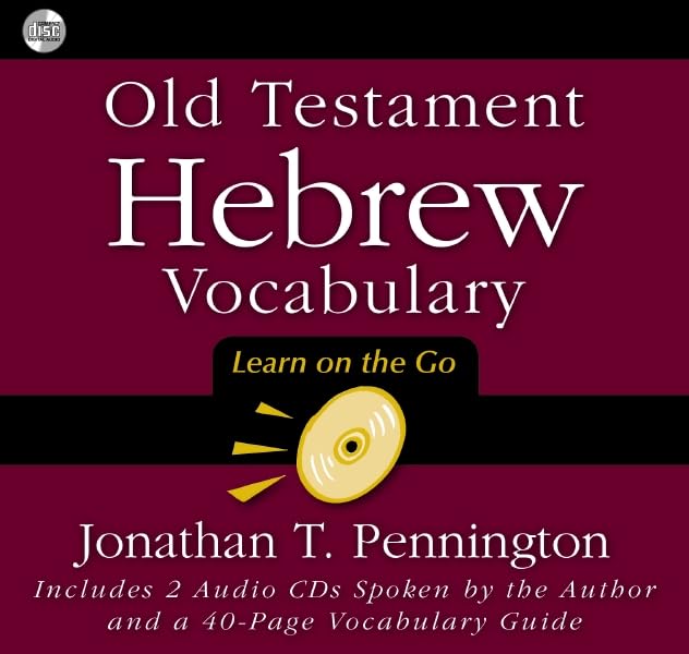 Old Testament Hebrew Vocabulary Cover