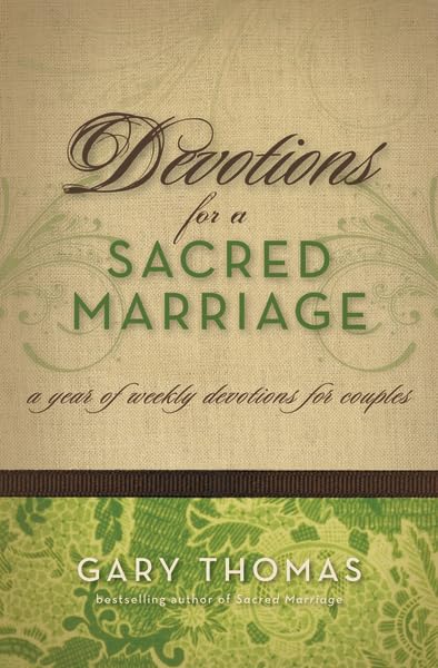 Devotions for a Sacred Marriage Cover