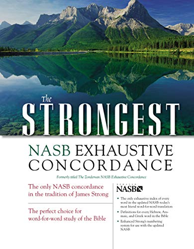 The strongest NASB exhaustive concordance. Cover