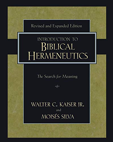 Introduction to Biblical Hermeneutics Cover