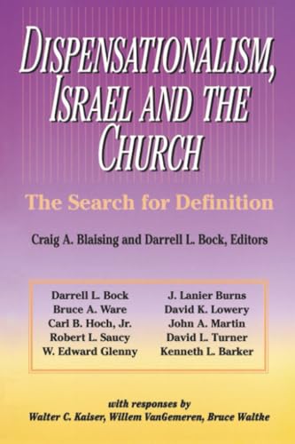 Dispensationalism, Israel and the church Cover