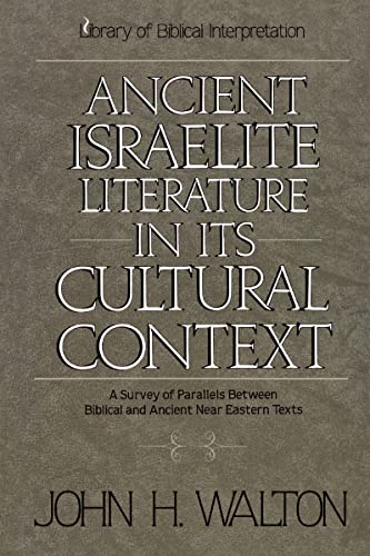 Ancient Israelite Literature in Its Cultural Context Cover