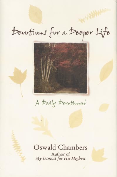 Devotions for a deeper life Cover