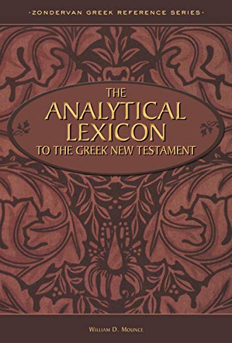 The analytical lexicon to the Greek New Testament Cover
