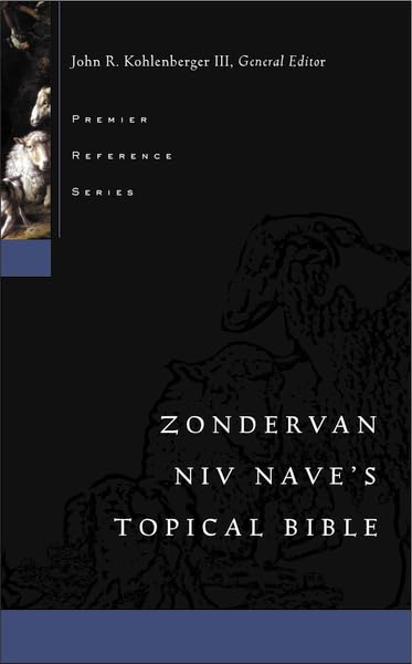Zondervan NIV Nave's Topical Bible Cover
