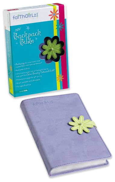 NIV Faithgirlz! Backpack Bible Cover