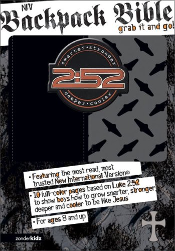 NIV Backpack Bible/NIV 2:52 Backpack Bible Cover