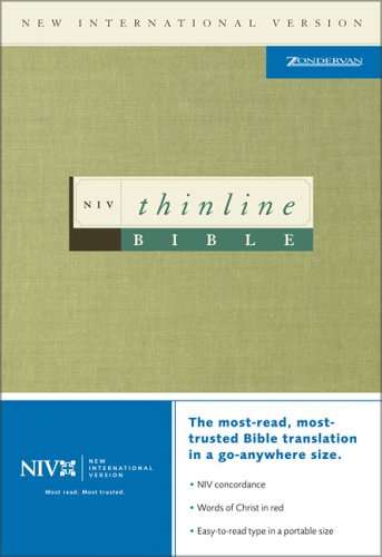 NIV Thinline Bible [Medium Text Size] Cover