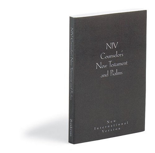 NIV Counselors New Testament Cover