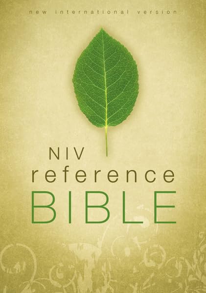 NIV Holy Bible Giant Print Reference Edition, Thumb Indexed Cover
