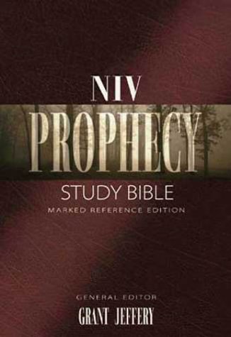 NIV prophecy marked reference study Bible Cover