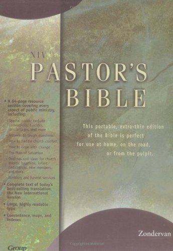 NIV Pastor's Bible Cover