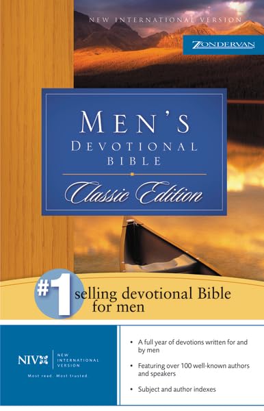 NIV men's devotional Bible Cover