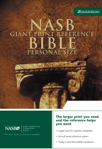 NASB Giant Print Reference, Personal Size Cover